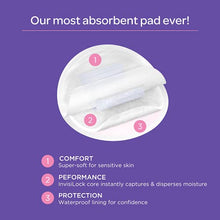 Load image into Gallery viewer, Lansinoh Stay Dry Disposable Nursing Pads for Breastfeeding, 200 Count (Pack of 1)
