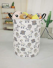 Load image into Gallery viewer, MAIZMZ Large Waterproof Storage Bin Lightweight Organizer Basket for Laundry Hamper Toy Bins Gift Baskets Dirty Clothes College Dorms Kids Bedroom Bathroom(Animals)
