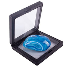 Load image into Gallery viewer, BTEOBFY Blue Agate Palm Stones,Warm&amp;Air Blue Lace Stone, Natural Healing Crystal Therapy Worry Stones for Meditation Chakra Balancing Collection, Irregular Shape

