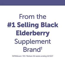 Load image into Gallery viewer, Nature's Way Sambucus Elderberry Gummies with Vitamin C &amp; Zinc, Gluten Free, Vegetarian, 60 Gummies
