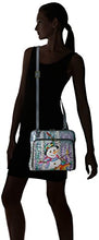 Load image into Gallery viewer, Anna by Anuschka Women's Genuine Leather Zip Around Cross Body | Medium Organizer with External Credit Card Pocket | Boy and the Snowman
