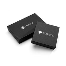 Load image into Gallery viewer, Mariell Gorgeous Linear Mix-Shape Cubic Zirconia Bridal, Prom &amp; Holiday Dangle Earrings - Platinum Plated
