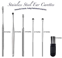 Load image into Gallery viewer, EARPROS Ear Wax Removal Tool Kit Ear Cleaning System Ear Irrigation Kit - Ear Washer for humans with 30 Soft Disposable Tips and LED Light
