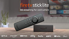 Load image into Gallery viewer, Fire TV Stick Lite with Alexa Voice Remote Lite (no TV controls), HD streaming device
