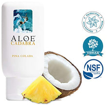 Load image into Gallery viewer, Aloe Cadabra Organic Lube, Pina Colada, 2.5 Ounce
