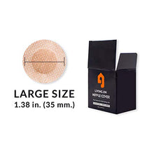 Load image into Gallery viewer, LIVING JIN Nipple Guards, Anti-Chafing Nipple Cover Sets for Runners, 50 Pairs(100pcs), Nipple Tape, Nip Protectors, Nipple Stickers, Adhesive Bandage
