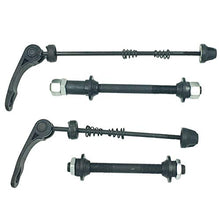 Load image into Gallery viewer, AiTuiTui 1 Pair MTB Quick Release Bicycle Hub, Road Mountain Bike Front &amp; Rear Axle Hollow Shaft Set with Standard Spacing
