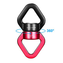 Load image into Gallery viewer, MDAIRC Heavy Duty Hanging Kit Swing Hangers and Hammock Spring and 360 Smooth Swing Swivel Spinner Kglobal Swivel Hook and Locking Snap Hooks for Wooden Sets，tire Swing Swivel, Seat Trapeze Yoga
