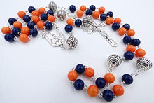 Load image into Gallery viewer, HOUSTON PRO BASEBALL CATHOLIC ROSARY BEADS
