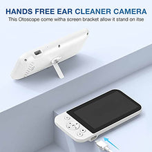 Load image into Gallery viewer, ScopeAround Ear Wax Removal Camera, Visual Ear Cleaner with 5" IPS Screen, Digital Otoscope with Ear Cleaning Tool, 32G Card, HD Video Ear Scope Supports Photo Snap and Video Recording
