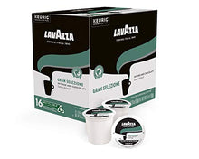 Load image into Gallery viewer, Lavazza Gran Selezione Single-Serve Coffee K-Cup Pods for Keurig Brewer, Dark Roast, 16 Count Box, Black, White
