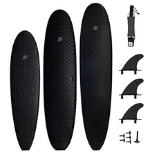 Load image into Gallery viewer, South Bay Board Co. - 7' / 8' / 9' Premium Foam Surfboards - Wax-Free Soft-Top Surfboards - Best Beginner Surfboards for Kids &amp; Adults – Fins &amp; Leash Included - Patented Heat Damage Prevention System
