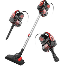 Load image into Gallery viewer, INSE Vacuum Cleaner Corded I5 Stick Vacuum Cleaner 18KPA Powerful Suction 600W Motor Multipurpose 3 in 1 Vacuum Cleaner Corded Red
