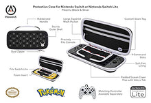 Load image into Gallery viewer, PowerA Protection Case for Nintendo Switch or Nintendo Switch Lite - Pokemon: Pikachu Black &amp; Silver, Protective Case, Gaming Case, Console Case - Nintendo Switch
