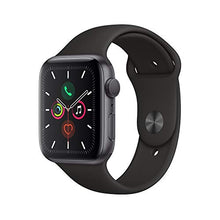 Load image into Gallery viewer, Apple Watch Series 5 (GPS, 44mm) - Space Gray Aluminum Case with Black Sport Band
