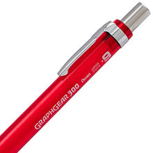 Load image into Gallery viewer, Pentel Arts GraphGear 300 Mechanical Pencil, (0.9mm) Thick line, 1-Pack, Red Barrel
