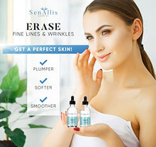 Load image into Gallery viewer, Hyaluronic Acid Serum 2 fl oz And 2 fl oz Double Pack, Made From Pure Hyaluronic Acid, Anti Aging, Anti Wrinkle, Ultra-Hydrating Moisturizer That Reduces Dry Skin Manufactured In USA
