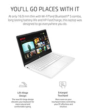 Load image into Gallery viewer, HP 14 Laptop, Qualcomm Snapdragon 7c Processor, 8 GB RAM, 128 GB eMMC, 14-inch Full HD Touchscreen, Windows 11 Home, Thin &amp; Portable, Long Battery Life, Wi-Fi 5 &amp; Bluetooth 5 Combo (14-ed0010nr, 2021)
