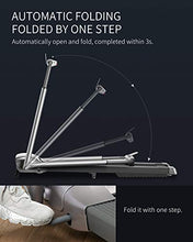 Load image into Gallery viewer, WEKEEP Folding Portable Treadmill Manual Compact Walking Running Machine Workout Electric Desk Treadmills for Small Spaces Treadmills with LED Display for Home Office Gym Use

