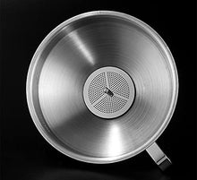 Load image into Gallery viewer, 3D Stainless Steel Funnel,Resin Filter Funnel for SLA/DLP/LCD Resin 3D Printing Liquid with Stainless Steel Strainer for Transferring Liquids
