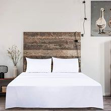 Load image into Gallery viewer, Utopia Bedding Flat Sheets - Pack of 6 - Soft Brushed Microfiber Fabric - Shrinkage &amp; Fade Resistant Top Sheets - Easy Care (Twin, White)
