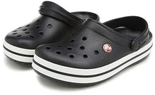 Load image into Gallery viewer, Crocs unisex-adult Crocband Clog | Comfortable Slip On Casual Water Shoe Black Men's 10, Women's 12 Medium
