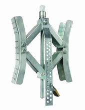 Load image into Gallery viewer, EAZ LIFT Heavy Duty Wheel Stop with Ratchet Wrench- Stabilizes Your Truck by Securing Tandem Tires to Prevent Movement Spaced 3-10" Apart- Large (44662)
