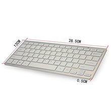 Load image into Gallery viewer, Lcbestbro Random Pen Mouse Colouration Delivery(Black), 2.4GHz Radio Multimedia Keyboard + Wireless Ophthalmic Pen Mouse with USB Receiver Set for Computer PC Laptop (Color : White)
