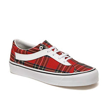 Load image into Gallery viewer, Vans Bold Ni (Plaid) Red/True White Womens 5.5 / Mens 4
