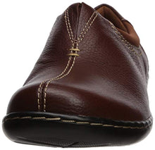 Load image into Gallery viewer, Clarks Women's Ashland Joy Loafer, Dark Tan Leather, 75 M US
