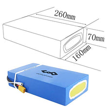 Load image into Gallery viewer, Electric Bike Battery 52V20AH Ebike Battery for 1200W/1000w/750W/500W Motor,Bicycle Lithium ion Battery Shell Made of Waterproof PVC Material
