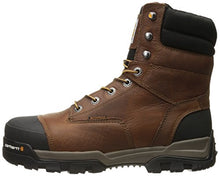 Load image into Gallery viewer, Carhartt Men's Ground Force 8-Inch Brown Waterproof Work Boot - Composite Toe - New For 2017 - CME8355, 11 M US, Peanut Oil Tan Leather

