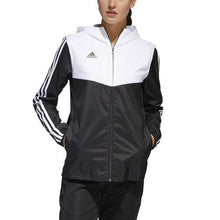 Load image into Gallery viewer, adidas Women's Alphaskin Tiro Windbreaker, Black/White, X-Small
