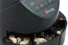 Load image into Gallery viewer, Cassida C100 Electronic Coin Sorter/Counter, Countable coins 1¢, 5¢, 10¢, 25¢, 250 coins/min, 110 VAC
