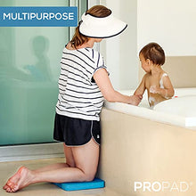 Load image into Gallery viewer, Thick Kneeling Pad, Garden Kneeler for Gardening, Bath Kneeler for Baby Bath, Kneeling Mat for Exercise &amp; Yoga, Knee Pad for Work, Floor Foam Pad, Extra Large (XL) 18 x 11 x 1.5 Inches, Blue
