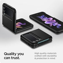 Load image into Gallery viewer, Spigen Tough Armor [Hinge Protection Technology] Designed for Galaxy Z Flip 3 5G Case (2021) - Black
