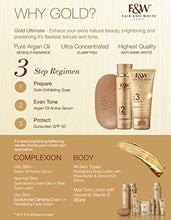 Load image into Gallery viewer, Fair &amp; White 2: Gold Revitalizing Body Lotion with 1.9% Hydroquinone, 500ml / 17.6fl.oz
