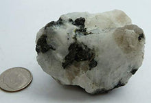 Load image into Gallery viewer, Moonstone with Black Tourmaline Crystal Natural Stone India 66 Grams CY-1970

