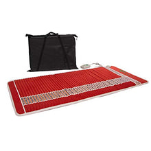 Load image into Gallery viewer, PHYMAT Amethyst Far Infrared Heating Pad - EMF Free Amethyst Heating Infrared Mat - Crystal Radiant Heat,Natural Ion - Adjustable Temp Settings,Overheat Protection(70"x31")
