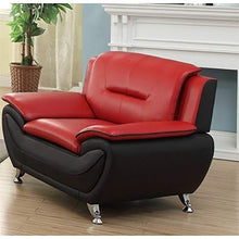 Load image into Gallery viewer, Kingway Furniture Montac Living Room Chair - Black/Red
