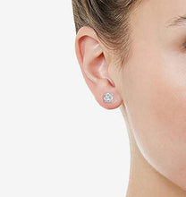 Load image into Gallery viewer, 1/2Ct Diamond Stud Earrings Set in Sterling Silver

