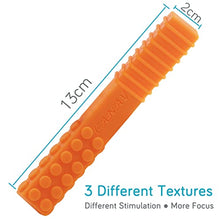 Load image into Gallery viewer, Sensory Chew Stick Toys (3 Pack) - Designed for ADHD, Autism, SPD, Oral Motor Stimulation, Special Needs - Extra Tough Sensory Oral Motor Chew Tool for Aggressive Chewer (3Pack)
