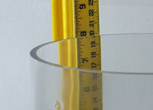 Load image into Gallery viewer, 8-Inch Round Large Glass Vase - 8" Clear Cylinder Oversize Centerpiece - 8x8 Candleholder

