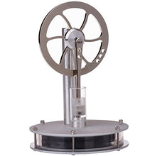 Load image into Gallery viewer, Sunnytech Low Temperature Stirling Engine Motor Steam Heat Education Model Toy Great Gift for Boyfriend or Girlfriend, Parents, Kids (DWCL-01)
