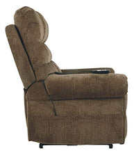 Load image into Gallery viewer, Signature Design by Ashley Ernestine Power Lift Recliner Truffle
