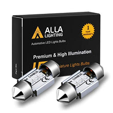 Load image into Gallery viewer, Alla Lighting CAN-bus 31mm Festoon DE3022 DE3175 LED Bulb, 10000K Blue Super Bright DE3021 3175 6428 SMD Interior Dome, Map, Trunk Lights Replacement

