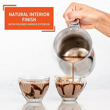 Load image into Gallery viewer, IMUSA USA Aluminum Chocolatera 2-Quart, Silver
