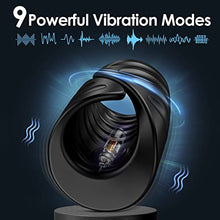 Load image into Gallery viewer, Male Masturbator Penis Training Vibrator with APP Control, Sex Toys for Men Pleasure 9 Modes Vibrating Strokers Glans Trainer Stimulator Adult Sensory Toys Masturbation Cup Sexual Massager
