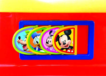 Load image into Gallery viewer, Kiddieland Toys Limited Battery-Powered Mickey Choo with Caboose &amp; Tracks Ride On,Multi,9.5 x 14.25 x 31.5 inches

