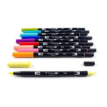 Load image into Gallery viewer, Tombow Pen Retro Dual Brush Markers, 10-Pack, 10 Piece
